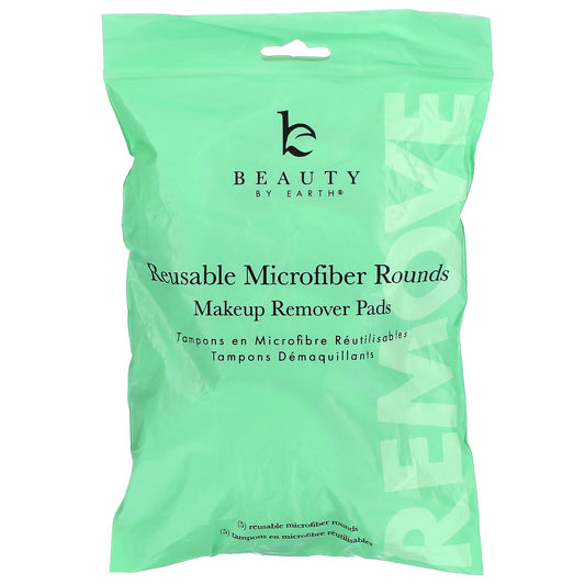 Beauty By Earth, Reusable Microfiber Rounds