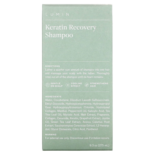 Lumin, Keratin Recovery Shampoo (275 ml)