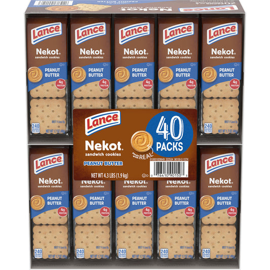 Lance Nekot Sandwich Cookies (40 pk.)