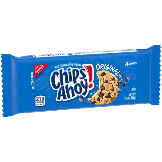 CHIPS AHOY! Original Chocolate Chip Cookies, 1 Snack Pack (Each)