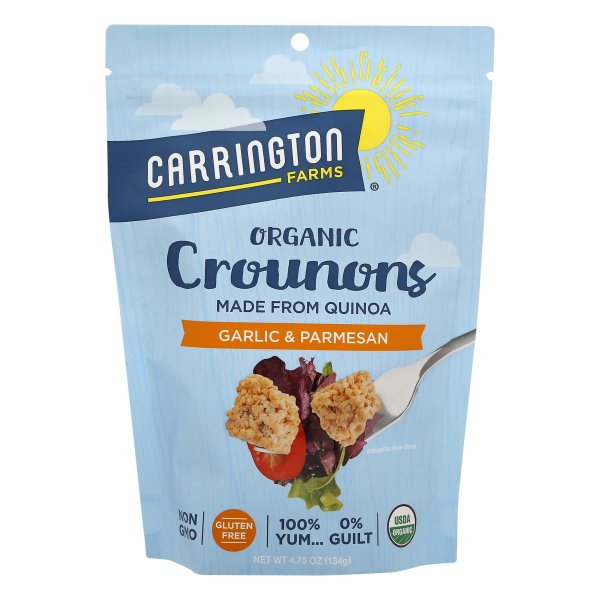 Carrington Farms Khfm00321124 Crounons Garlic Parmesan