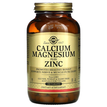 Solgar, Calcium Magnesium Plus Zinc