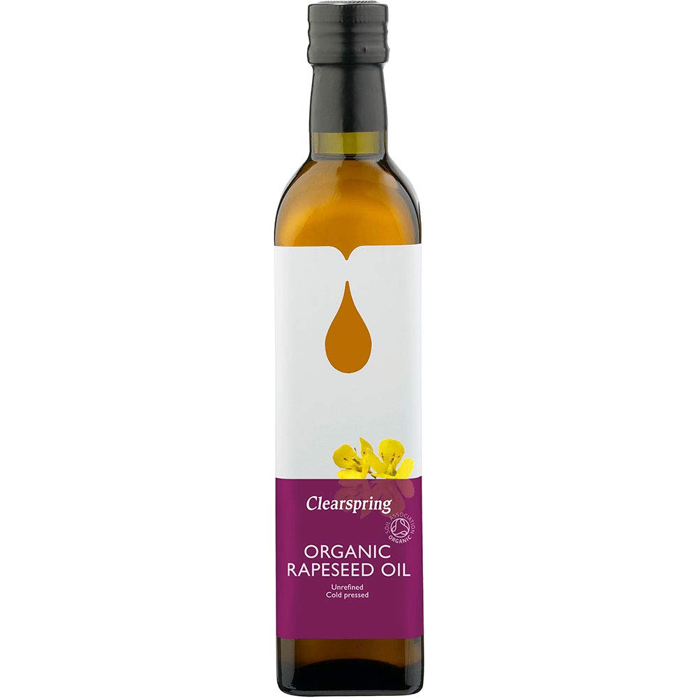 Clearspring - Organic Rapeseed Oil - 500ml : Grocery & Gourm