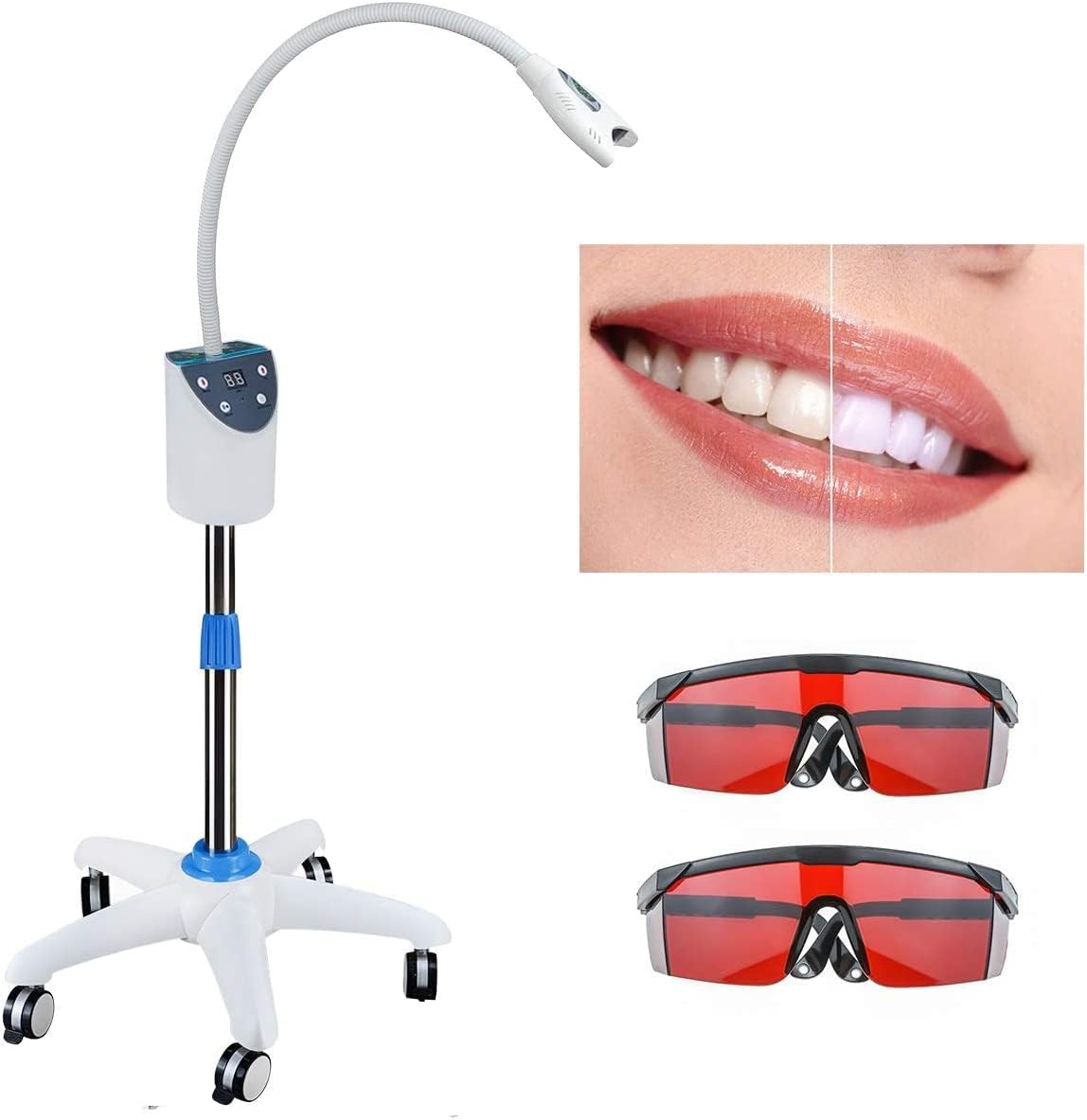 Smiledt Dental Updated Modal Dental Teeth Whitening System LED Light Bleaching Machine Beauty Accelerator