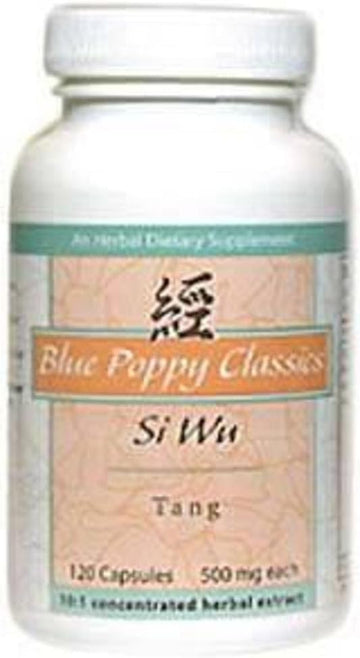 Blue Poppy Si Wu Tang (120 Capsules, 500mg Each)