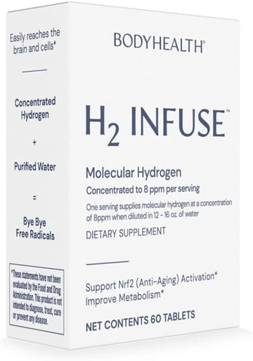 BodyHealth H2 Infuse - Molecular Hydrogen Tablets: A Concentrated Hydr