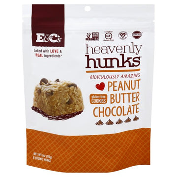 E&CS SNACKS: Peanut Butter Chocolate Heavenly Hunk Cookie
