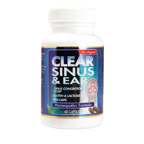 Clear Sinus & Ear Caps 60 By Clear Products