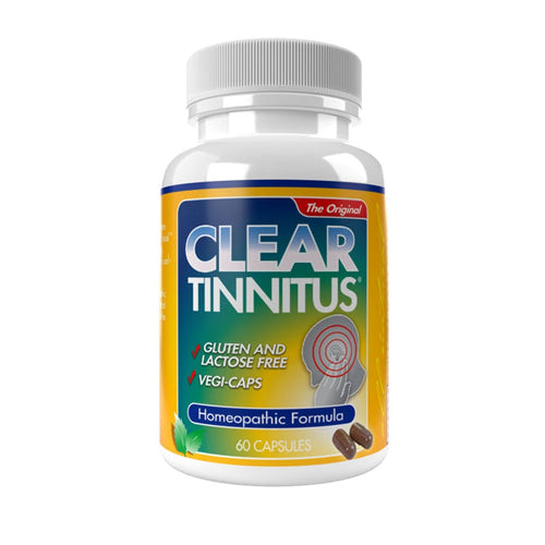 Clear Tinnitus 60 Caps By Clear Products