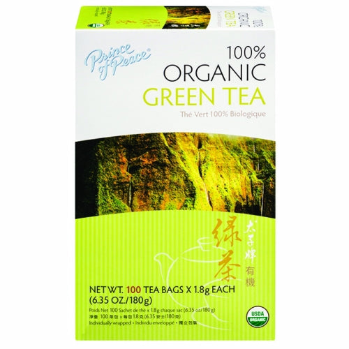 Organic Green Tea 100bg By Prince Of Peace