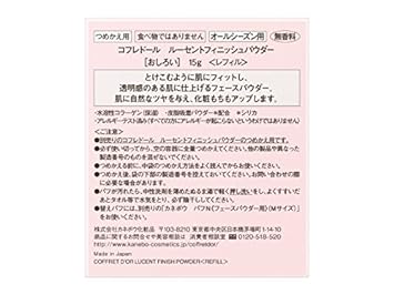COFFRET DOR Lucent Finish Powder (Refill) 15g Kanebo