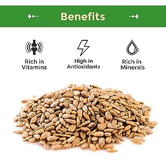 Sincerely Nuts Sunflower Seed Kernels Raw (No Shell) ( bag) | Delicious Antioxidant Rich Snack | Source of Protein, Fiber, Essential Vitamins & Minerals | Vegan and Gluten Free
