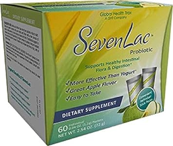 Global Health Trax Apple Sevenlac Probiotic Supports Healthy
