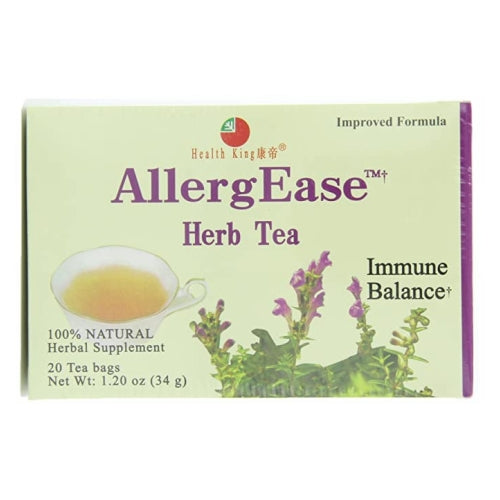 Allergease Tea 20 Bags By Health King