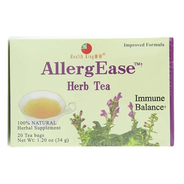 Allergease Tea 20 Bags By Health King