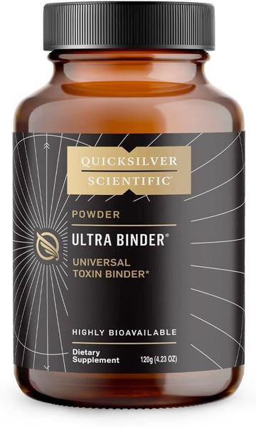 Quicksilver Scientific Ultra Binder Powder - Multi Toxin Binder with B4.23 Ounces