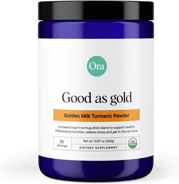 Ora Organic Golden Milk Powder - Ayurvedic Turmeric Powder with Organi