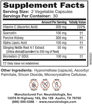 GI Hist Support by Neurobiologix (60 Capsules)