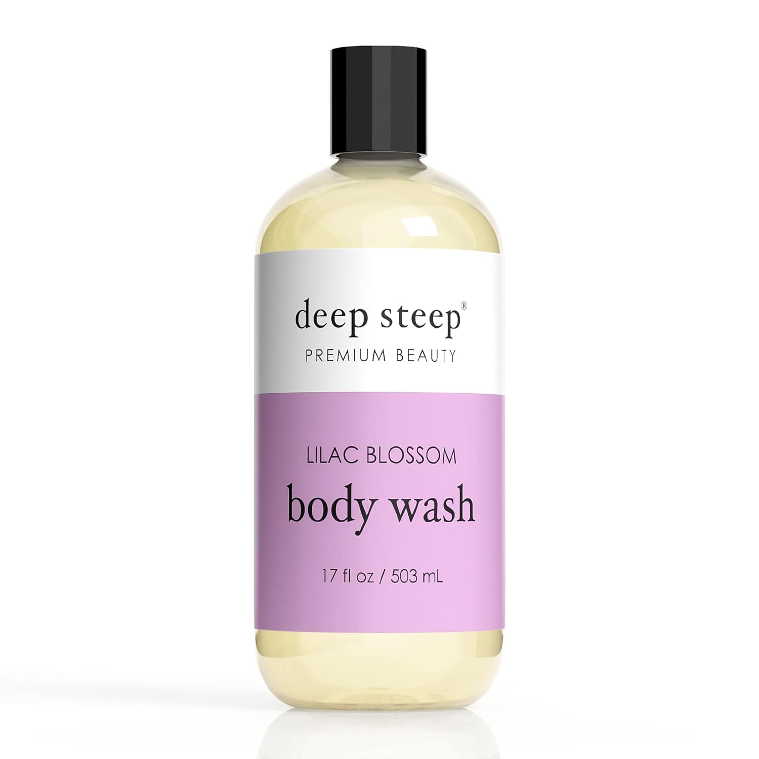 Deep Steep Argan Oil Body Wash, Lilac Blossom, 17
