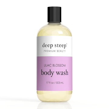Deep Steep Argan Oil Body Wash, Lilac Blossom, 17
