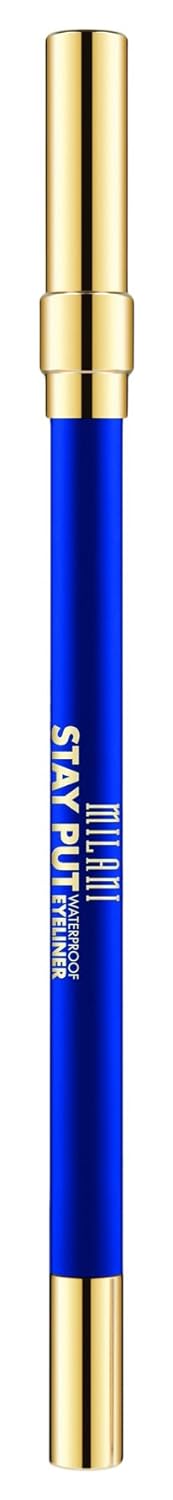 Milani Stay Put Waterproof Eyeliner - (0.04 ) Cruelty-Free Eyeliner - Line & Define Eyes with High Pigment Shades for Long-Lasting Wear (Keep on Saphire)