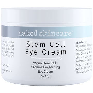 Naked Stem Cell Eye Cream with Vitamin E - Moisturizer Cream for Dark Circles & Puffiness - Anti Aging Eye Skin Care for Women with Rosehip Oil - Face Cream with Evening Primrose Oil (2)