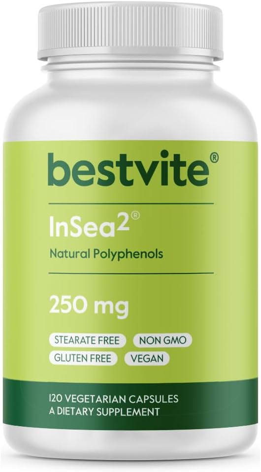 BESTVITE InSea2 250mg (120 Vegetarian Capsules) - Clinically Researche