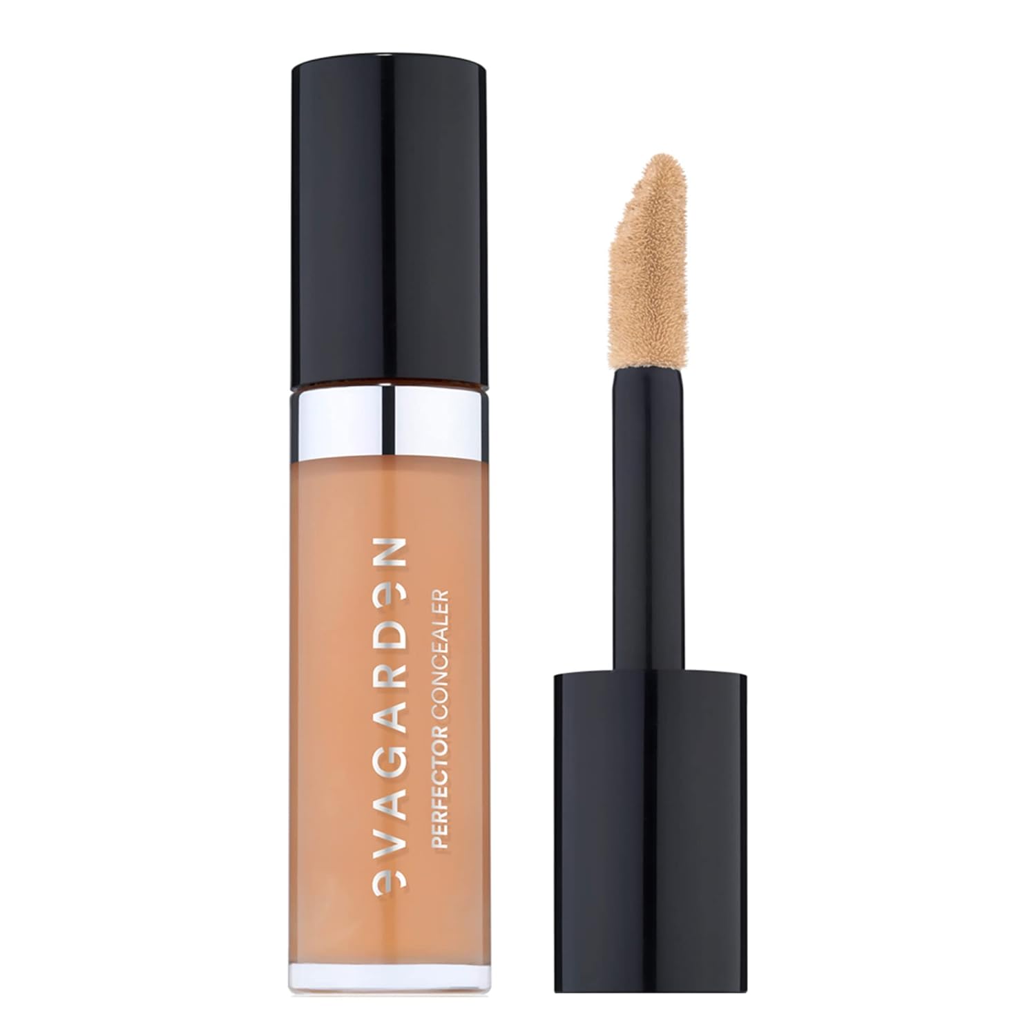 EVAGARDEN Perfector Concealer - Multi-Purpose Product with Moisturizing Properties - Touches Up, Defines, Enhances and Sculpts - Light and Creamy Texture with Rich Color - 333 Medium Amber - 0.16