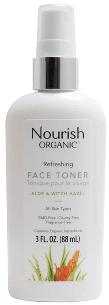 Nourish Organic | Refreshing Skin Toner - Aloe & Witch Hazel | GMO-Free, Cruelty Free, 100% Vegan (3)