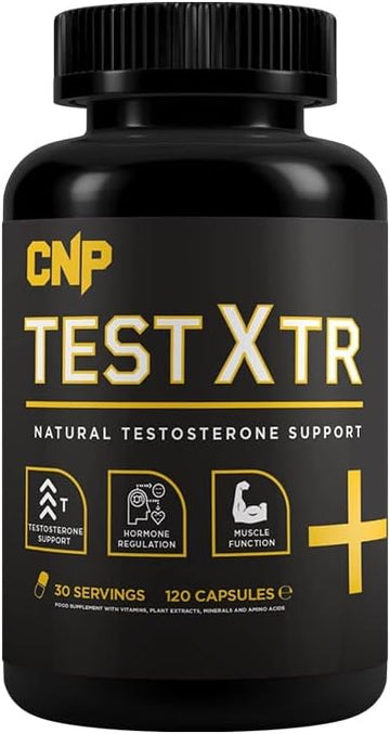 CNP Professional Test XTR with Vitamins, 120 Capsules

30 Grams