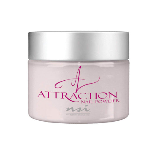 NSI 'Attraction', acrylic nail powder, peach blush, opaque