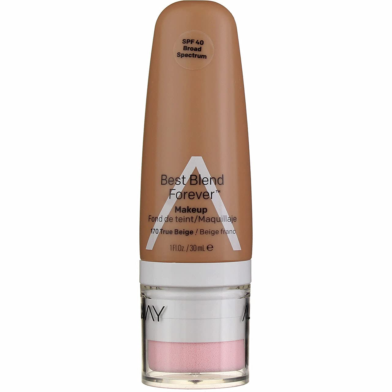 Almay Best Blend Forever Foundation, True Beige, 1 . ., SPF 40 Broad Spectrum