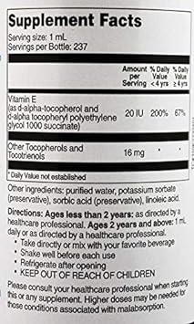 A C Grace Company Aqua-E Water-Soluble Vitamin E with Tocopherols Toco