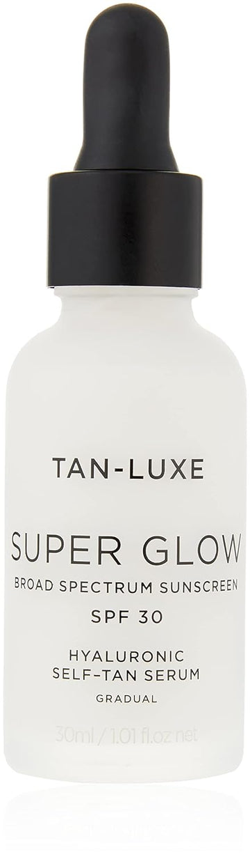 TAN-LUXE Super Glow with SPF - Hyaluronic Self-Tan Serum, 30ml - Cruelty & Toxin Free