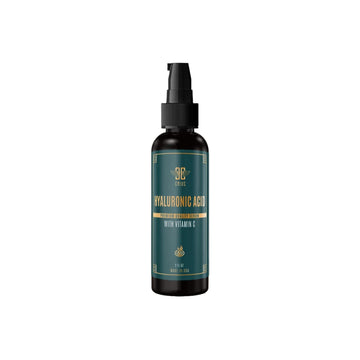 Crius Cosmetics Pure Hyaluronic Acid Serum for Face Vitamin C 2 , Organic, Pigment Correction & Skin Tightening Face Serum, Antioxidant-Rich, Smooth Skin Support, Non-GMO, GMP- Approved, Made in USA