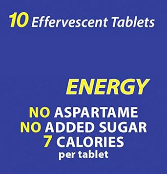 Vitabiotics Wellman Energy. 10 Effervescent Tablets. Lime avor
