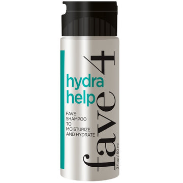 fave4 hair Hydra Help Moisturizing Shampoo to Nourish Dry, Damaged or Color Treated Hair