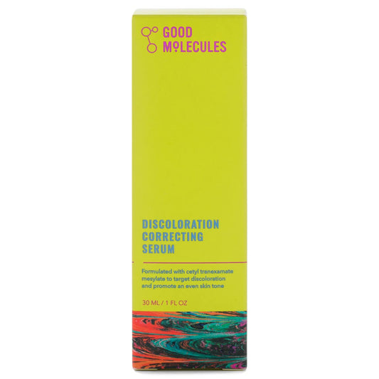 Good Molecules Discoloration Correcting Serum 30/1 - Tranexamic Acid and Niacinamide for Dark Spots, Acne Scars, Sun Damage, Hyperpigmentation, and Age Spots - Fragrance Free, Vegan, and pH 5.5
