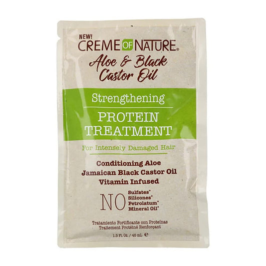  Creme of Nature Protein Treatment, With Aloe Vera Juice, Ja