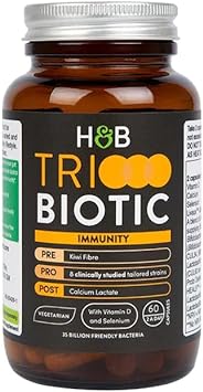 Holland & Barrett Tribiotics Immunity 60 Capsules

190 Grams