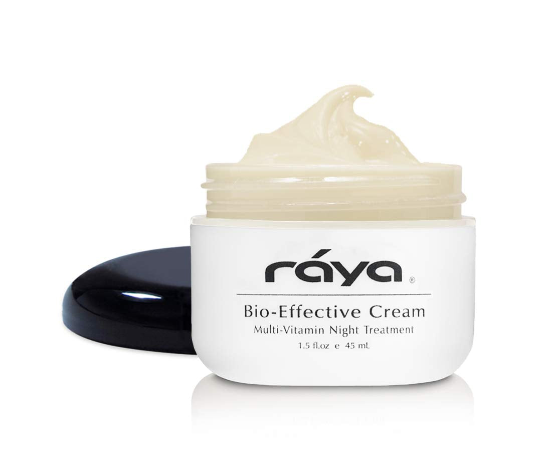 Raya Bio-Effective Cream (403) | Multi-Vitamin, Anti-Aging, and Moisturizing Facial Night Cream for All Non-Oily Skin | Revitalizing, Regenerating, and Calming | Helps Reduce Fine Lines and Wrinkles