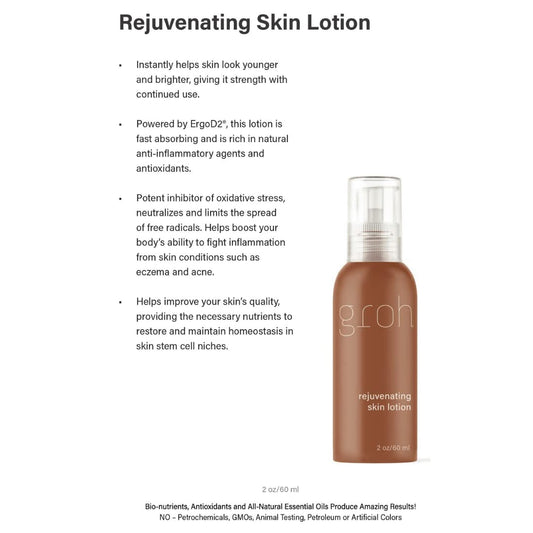 GROH® Rejuvenating Skin Lotion