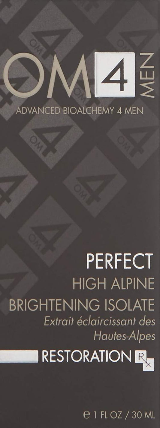 Organic Male OM4 Perfect: High Alpine Brightening Isolate Serum, 1.0