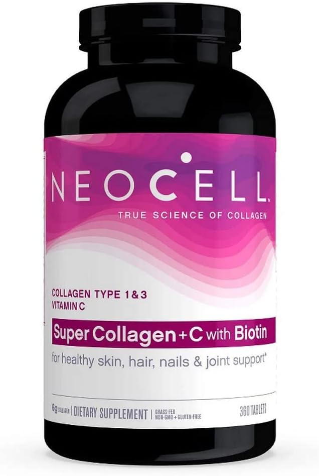 NeoCell Super Collagen Type I & III + Vitamin C - 360 Tablets