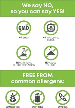 Oregon's Wild Harvest Organic Ashwagandha Non-GMO Herbal Supplements f