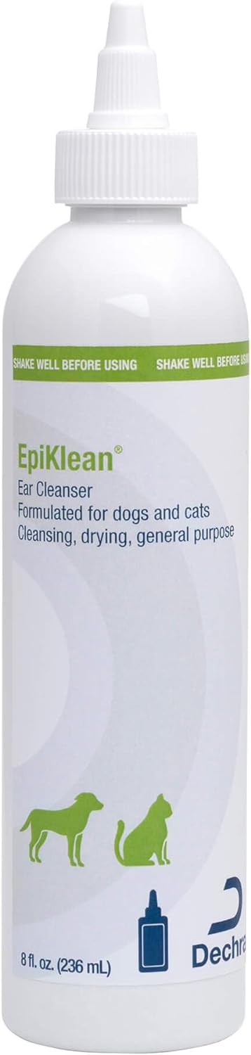 Epiklean Ear Cleanser for Dogs and Cats, 8 fl oz : Pet Suppl
