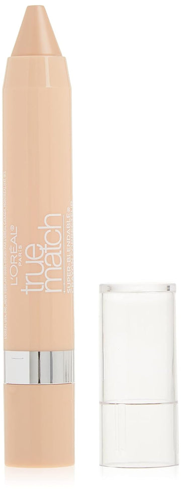 L’Oréal Paris True Match Super Blendable Crayon Concealer, Fair/Light Neutral, 0.1