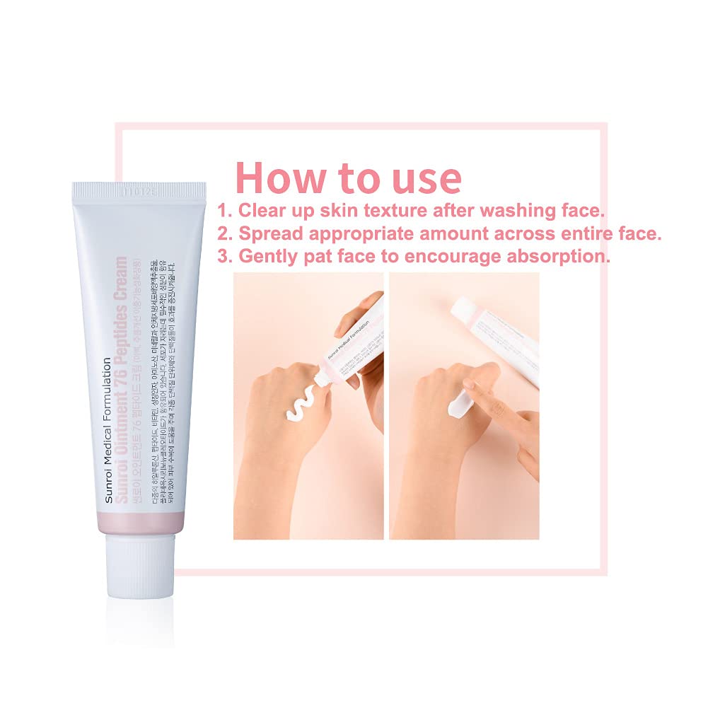 Sunroi 76 Peptides Cream for Nourishing and Moisturizing, Nu