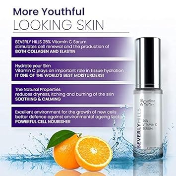 Esupli.com BEVERLY HILLS 25% Vitamin C Serum for Face with Hyaluronic A