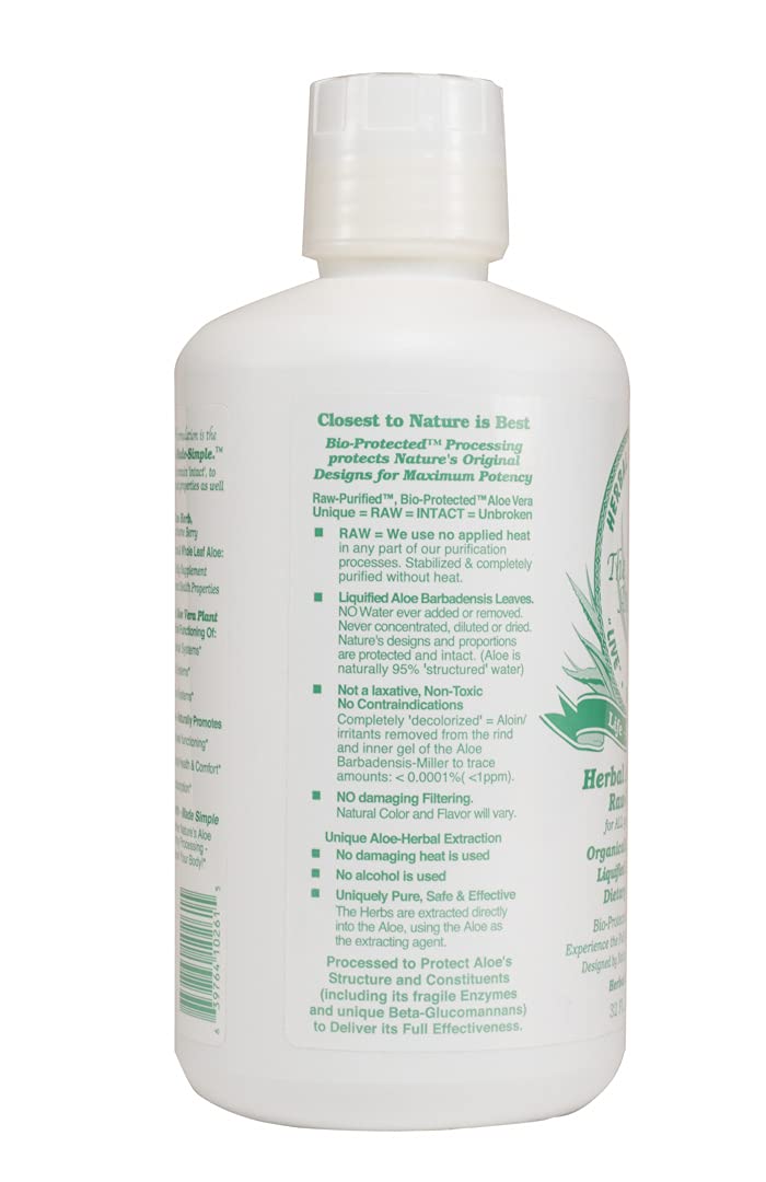 Herbal Answers Herbal Aloe Force Aloe Vera and Herbal Dietary Suppleme